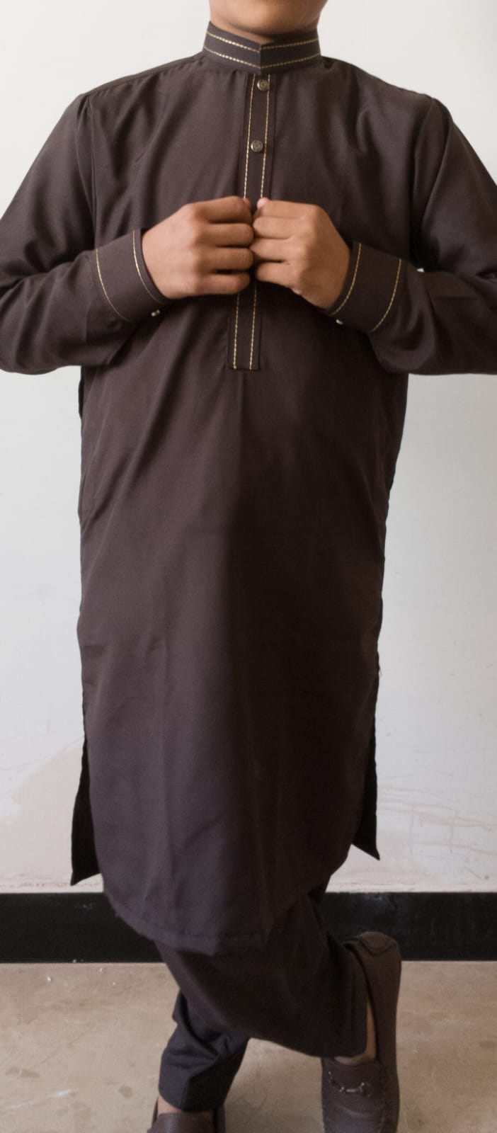 Kids Boys Shalwar Kameez – Premium Wash & Wear Fabric | Sizes 24–34 (Age 4–12 Years)