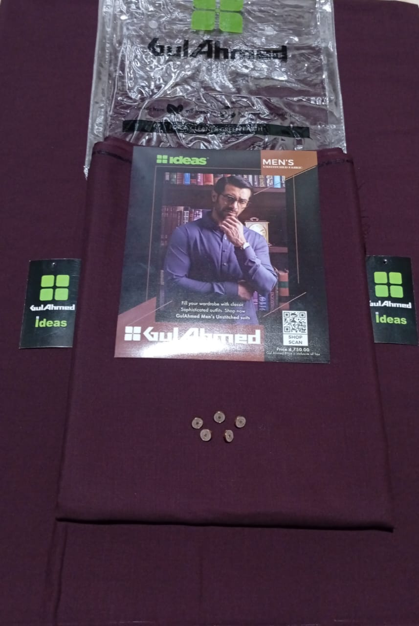 Men’s Booski Wash & Wear – Summer Collection | Four Season Fabric – 4M Unstitched