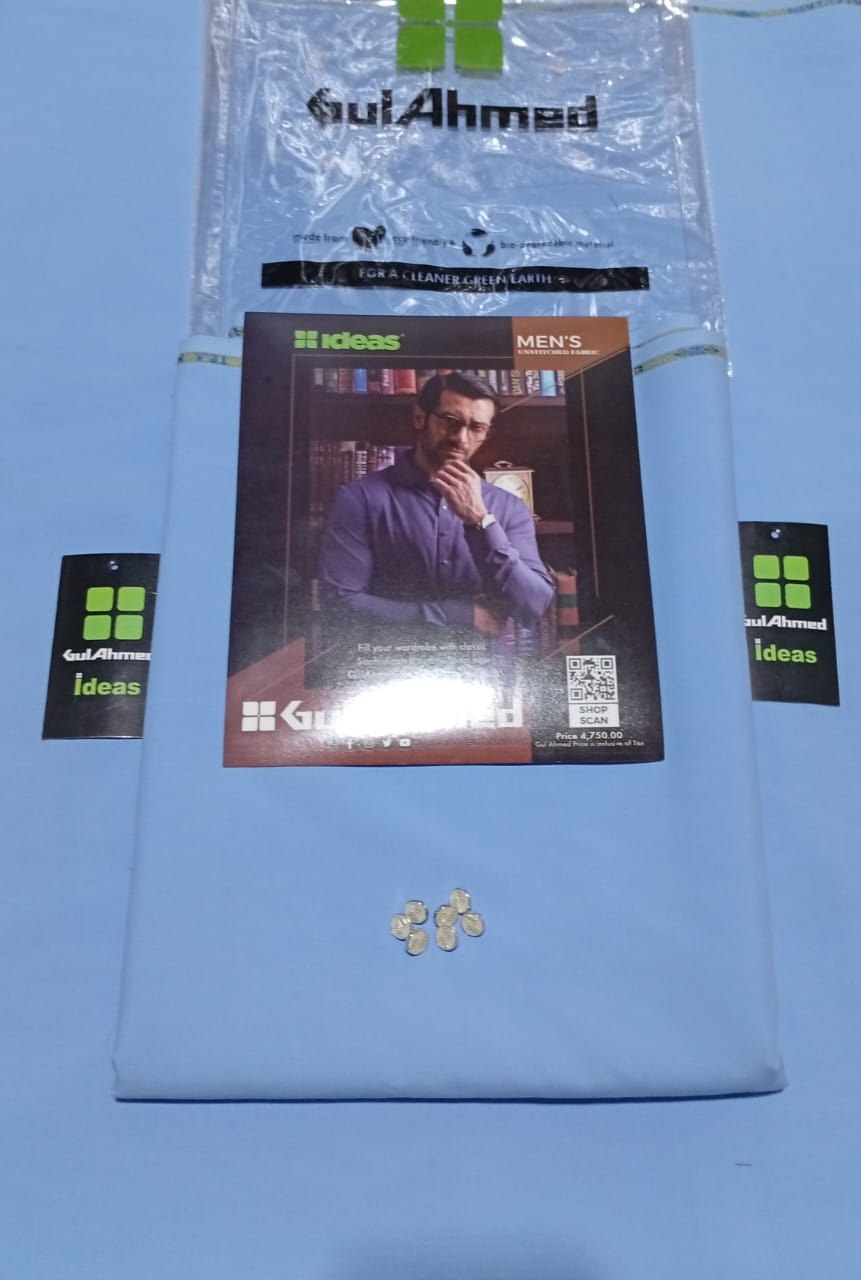 Men’s Booski Wash & Wear – Summer Collection | Four Season Fabric – 4M Unstitched