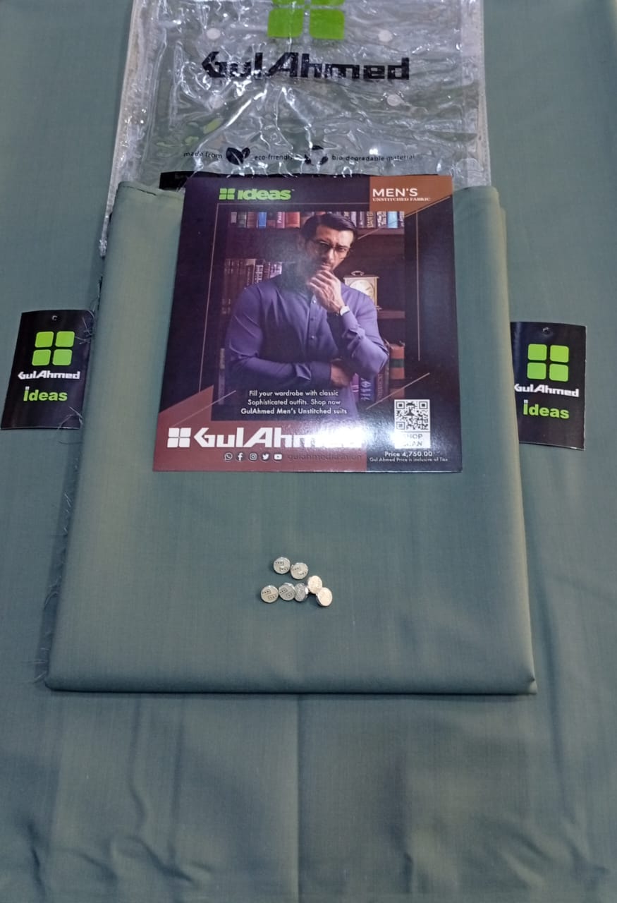 Men’s Booski Wash & Wear – Summer Collection | Four Season Fabric – 4M Unstitched