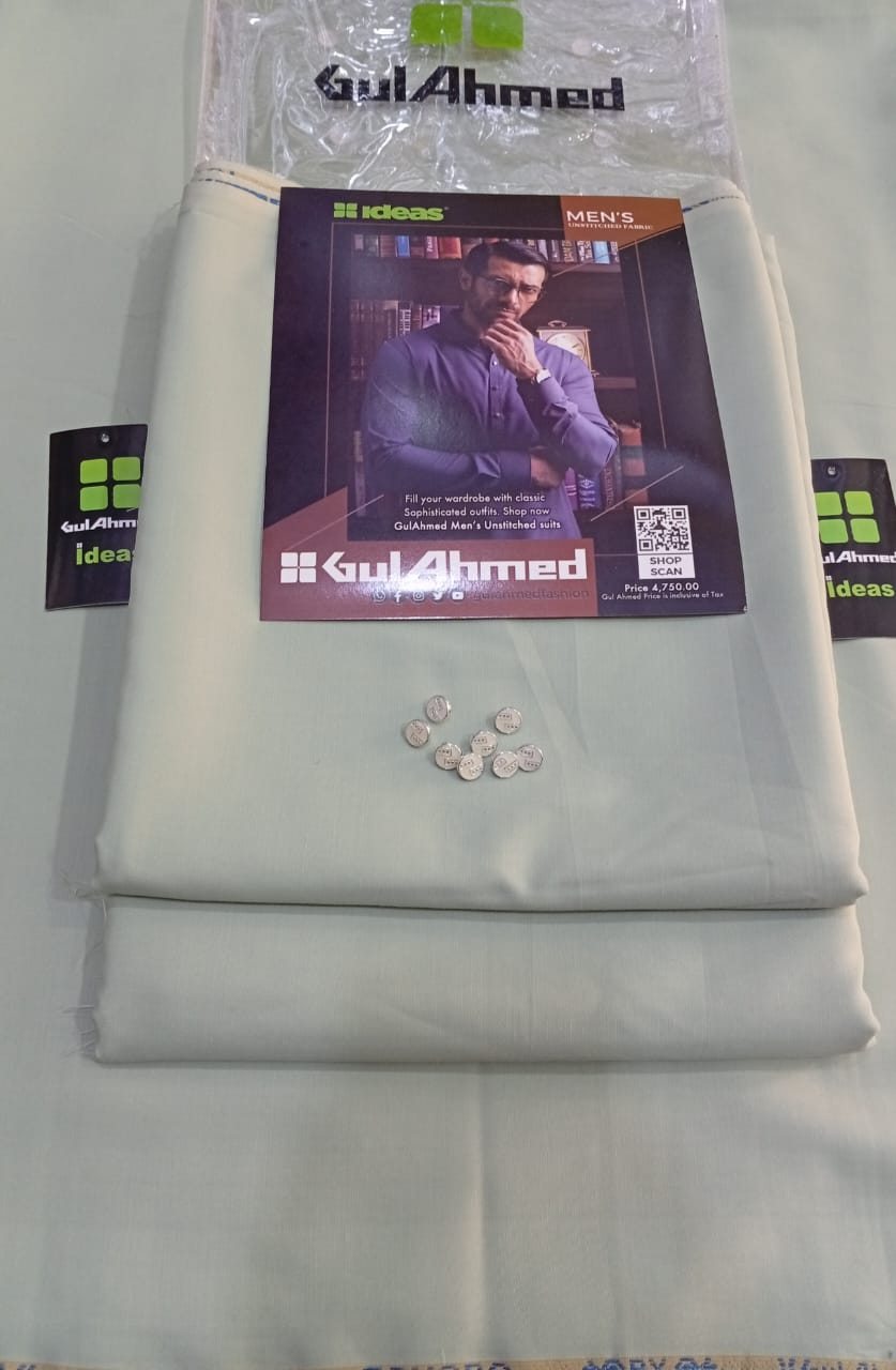 Men’s Booski Wash & Wear – Summer Collection | Four Season Fabric – 4M Unstitched