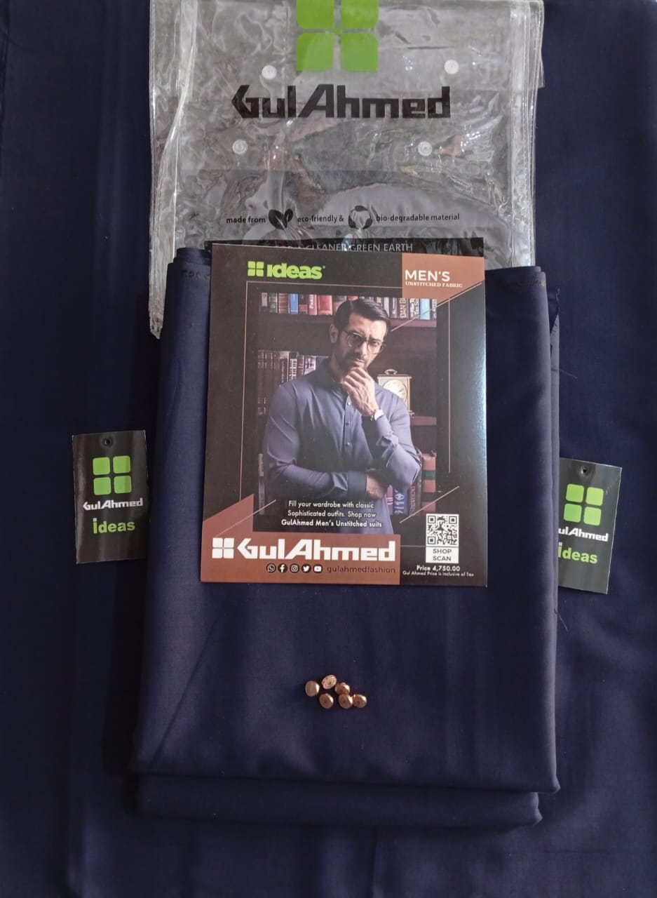 Men’s Booski Wash & Wear – Summer Collection | Four Season Fabric – 4M Unstitched