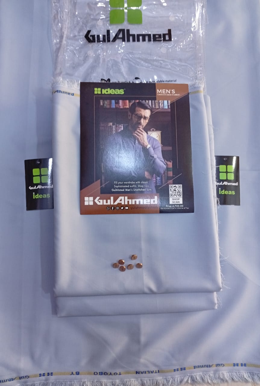 Men’s Booski Wash & Wear – Summer Collection | Four Season Fabric – 4M Unstitched
