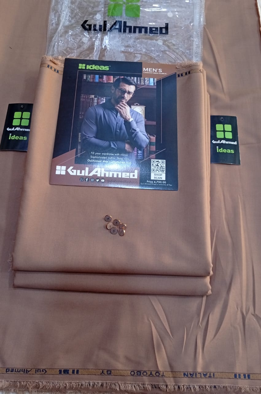 Men’s Booski Wash & Wear – Summer Collection | Four Season Fabric – 4M Unstitched